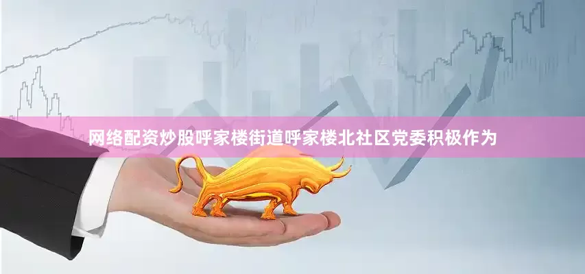 网络配资炒股呼家楼街道呼家楼北社区党委积极作为